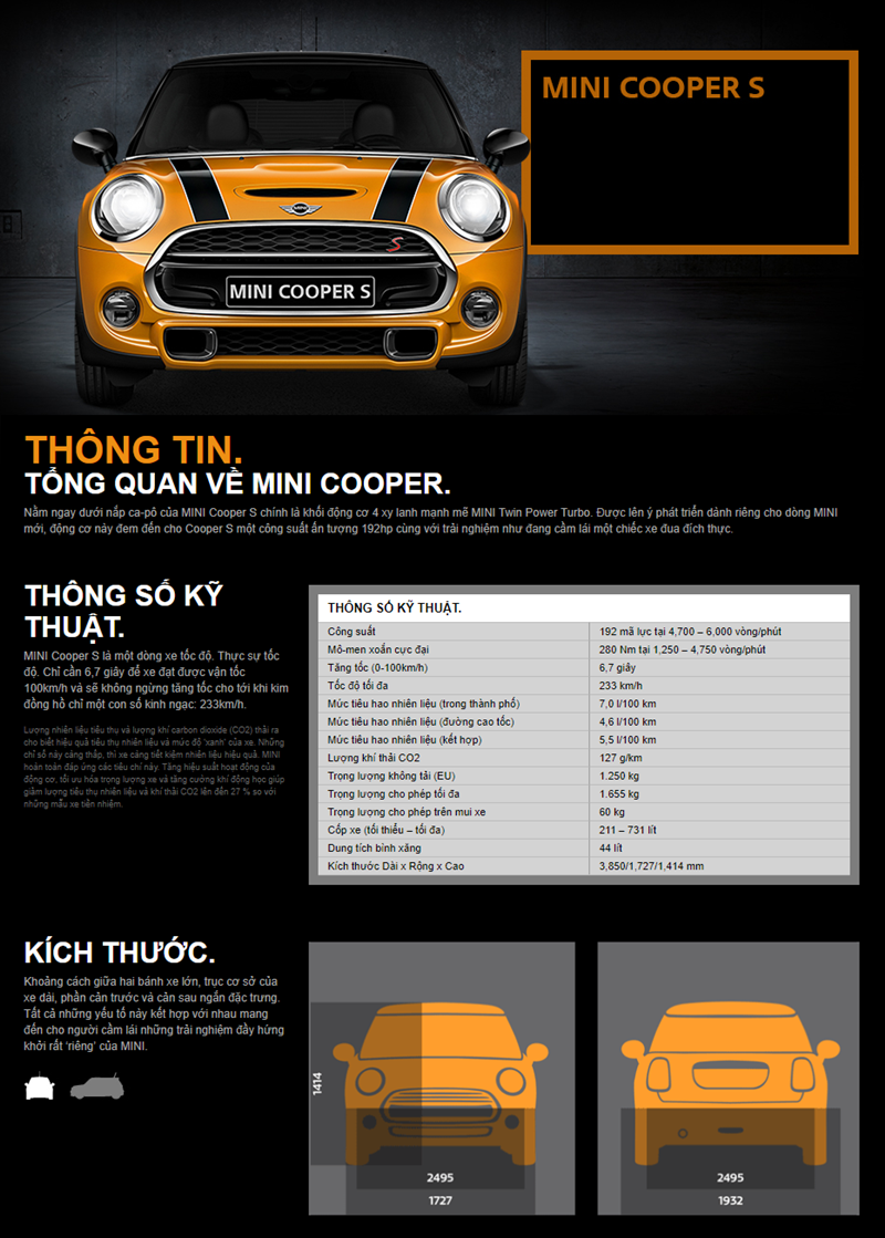 Tư vấn xe MINI Cooper 3 cửa chính hãng tại Việt Nam
