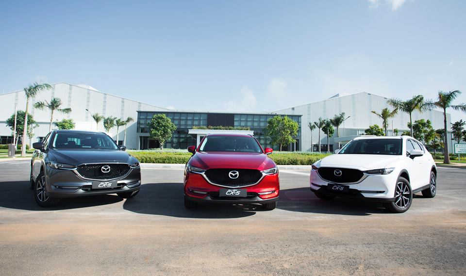 BỘ 3 MÀU MỚI CX-5 - TINH HOA NHẬT BẢN showroom Mazda CẦN THƠ