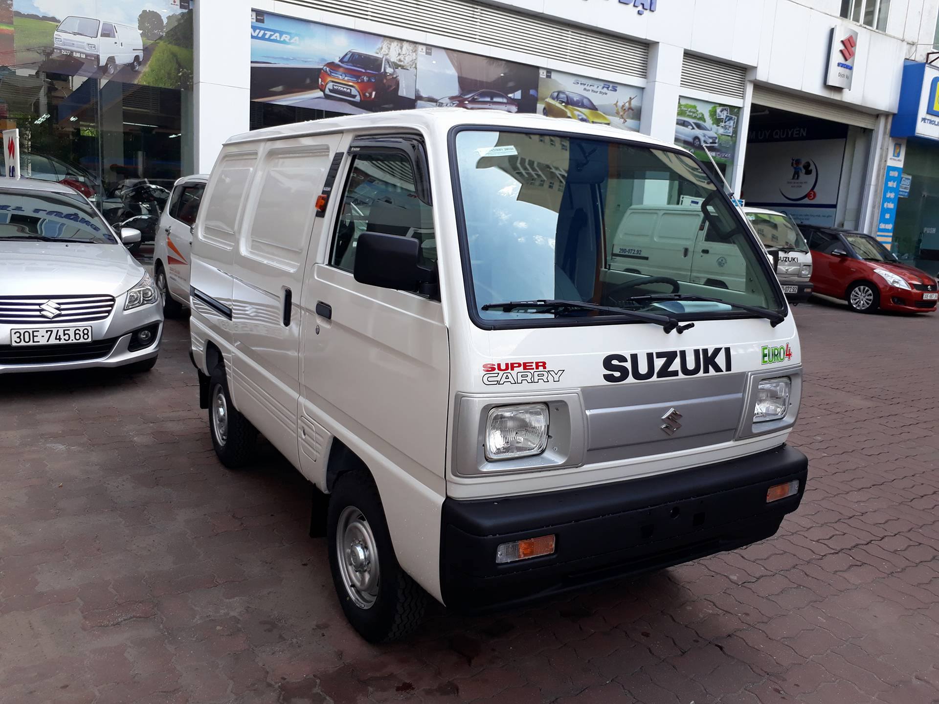 Xe bán tải suzuki blind van 2017 giá tốt, hỗ trợ trả góp nhanh nhất