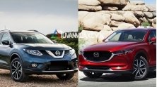So sanh xe Nissan X-Trail va Mazda CX-5 2018