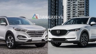 So sanh xe Hyundai Tucson 2018 va Mazda CX-5 2018 ban cao cap
