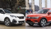 So sánh xe Volkswagen Tiguan Allspace 2018 và Peugeot 5008 2018