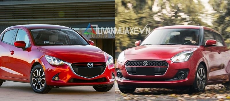  Compara Mazda 2 2019 y Suzuki Swift 2019 en Vietnam