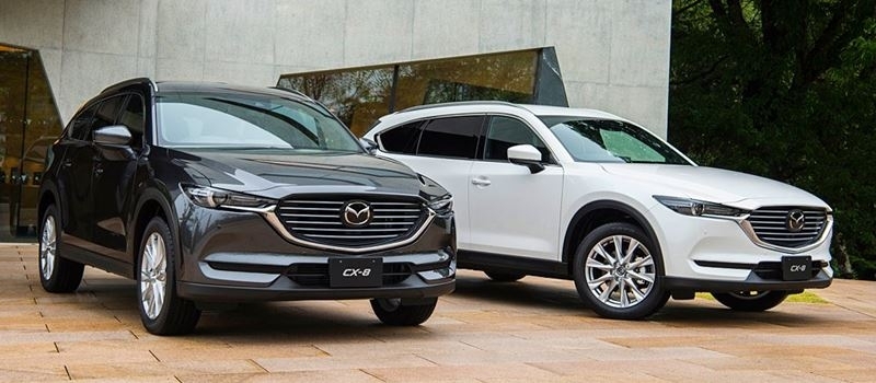 SUV 7 cho Mazda CX-8 2019 hoan toan moi - doi thu Hyundai SantaFe
