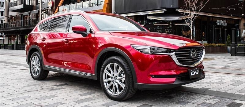 Xe 7 cho Mazda CX-8 2019 lap rap trong nuoc, canh tranh Honda CR-V