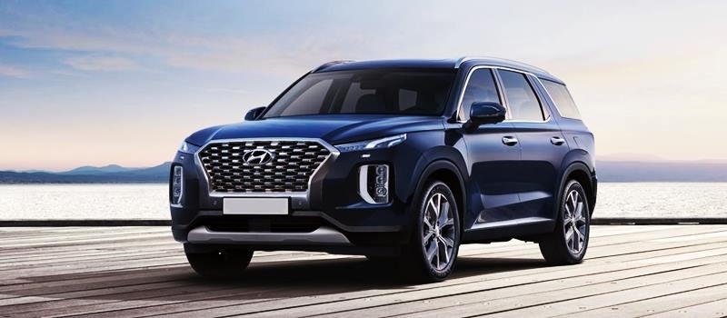 Xe 7 cho Hyundai Palisade canh tranh voi Ford Explorer