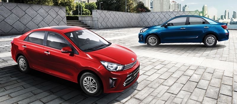 KIA Soluto hoan toan moi thay the KIA Rio dau Toyota Vios tai Viet Nam