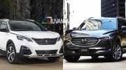 So sánh xe Peugeot 5008 và Mazda CX-8 2019 tại Việt Nam