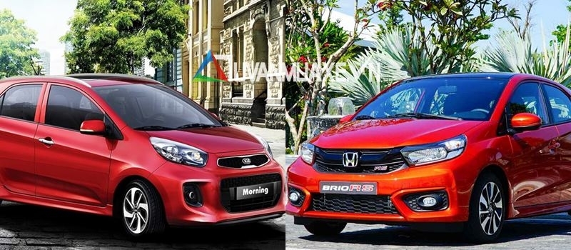 So sanh xe KIA Morning 2019 va Honda Brio 2019 tai Viet Nam