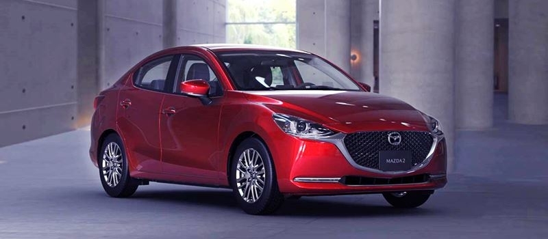 Mazda 2 Sedan 2020 moi nang cap thiet ke va trang bi