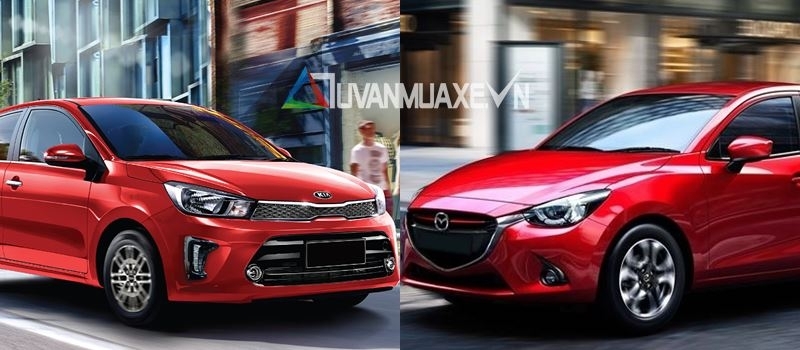 So sanh xe KIA Soluto 2019 va Mazda 2 Sedan 2019