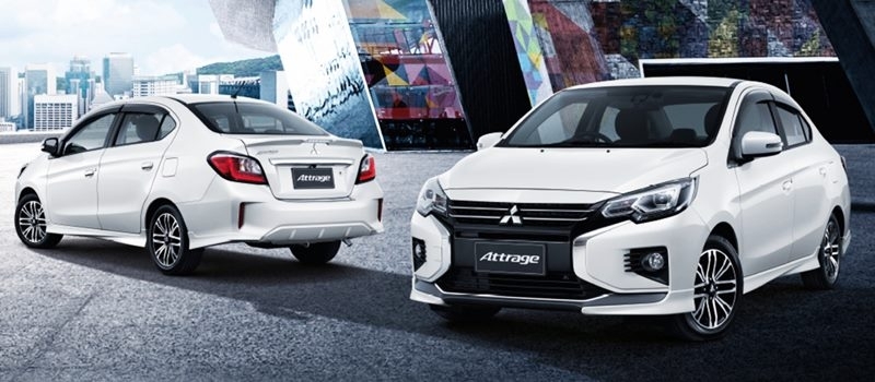 Xe sedan gia re Mitsubishi Attrage 2020 moi nang cap