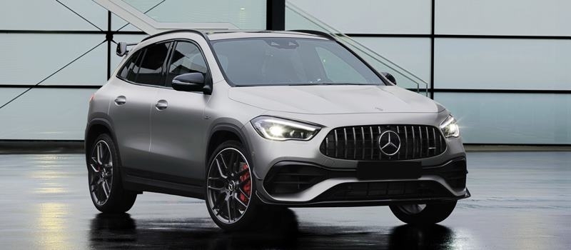 Xe SUV hieu suat cao Mercedes-AMG GLA 45 2021 the he moi