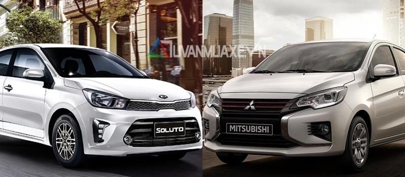So sánh xe KIA Soluto 2020 và Mitsubishi Attrage 2020 mới