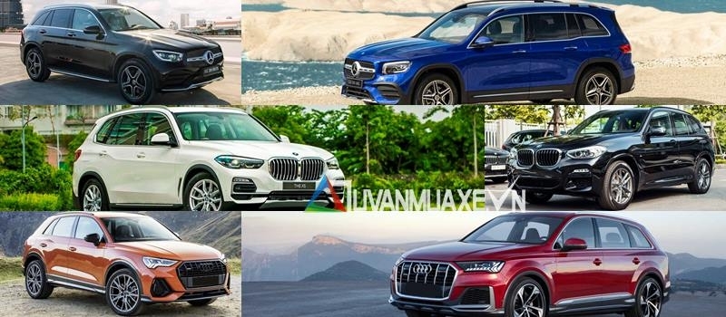 So sanh gia xe SUV Audi, BMW va Mercedes 2020 tai Viet Nam