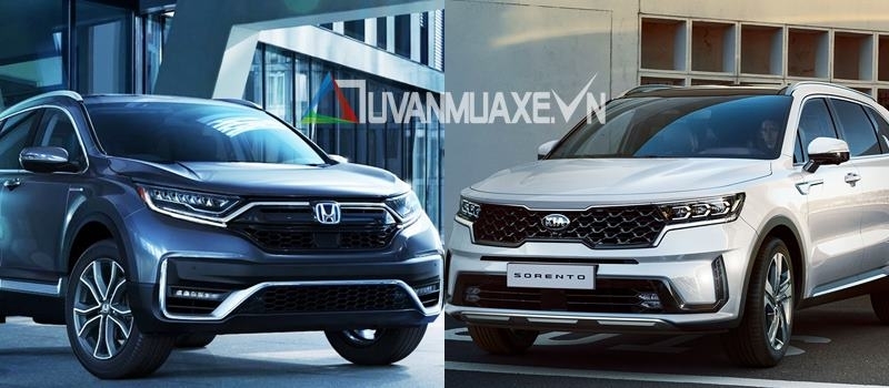 So Sanh Xe Honda Cr V Va Kia Sorento 21 Mới