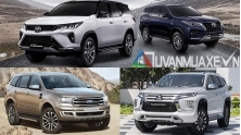 Gia xe SUV 7 cho - Everest, Pajero Sport, Fortuner 2021