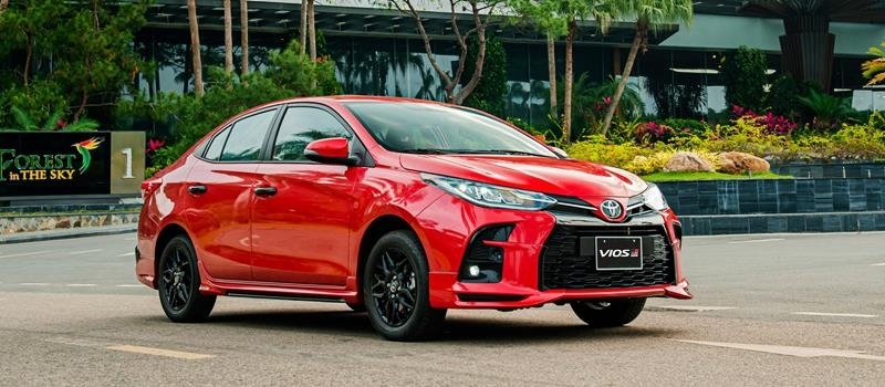 Chi tiet ban cao cap Toyota Vios GR-S 2021