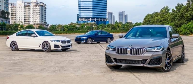 Gia ban xe BMW 5-Series 2021 tai Viet Nam tu 2,499 ty dong