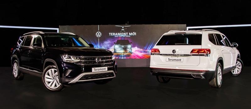 Xe SUV 7 cho Volkswagen Teramont co gia 2,349 ty dong tai Viet Nam