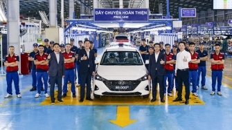 Hyundai Thanh Cong xuat xuong chiec xe Accent thu 85.000