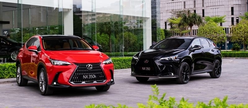 So sanh khac biet 2 phien ban xe Lexus NX 2023