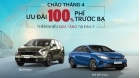 KIA Viet Nam uu dai 100% le phi truoc ba xe K3 va Sportage thang 4