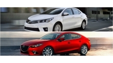 So sanh Mazda 3 va Toyota Altis 2016 phien ban dong co 2.0L