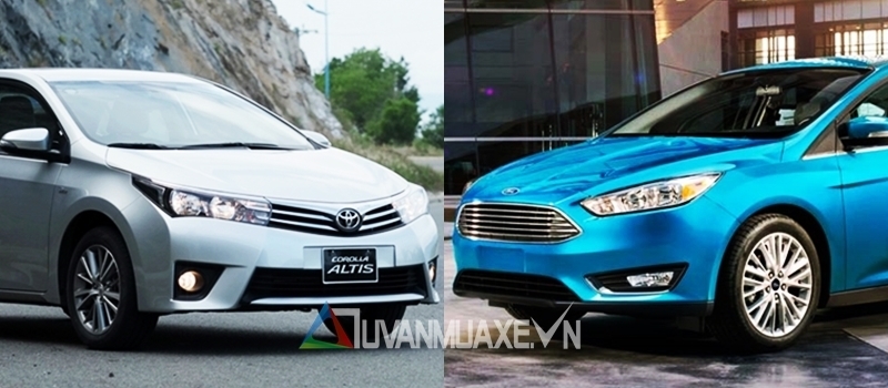 So sanh xe Toyota Altis va Ford Focus 2016