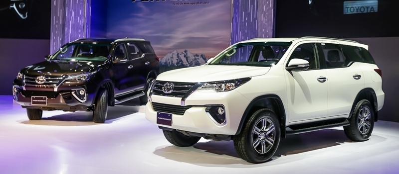 Toyota Fortuner 2017 chinh thuc ban ra tai Viet Nam, gia tu 981 trieu