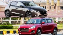 Phu nu mua xe Mazda 2 Hatchback hay Suzuki Swift 2019