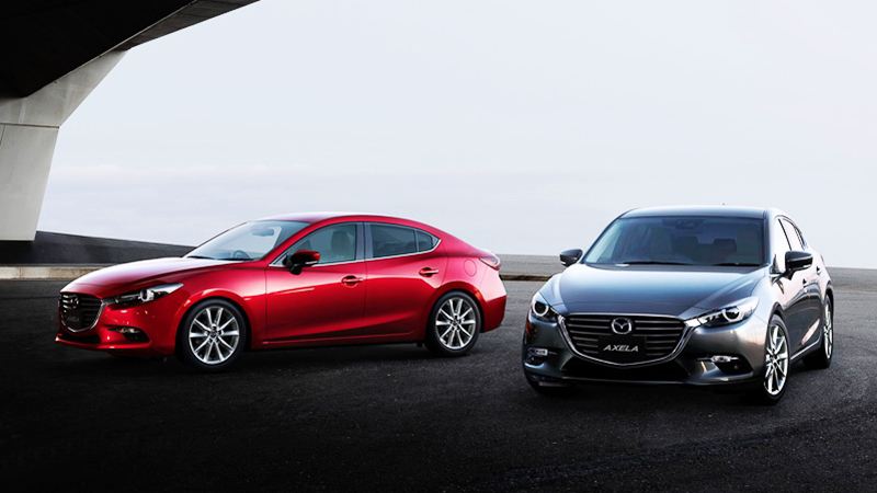 Lanzamiento oficial de la versión mejorada del Mazda 3 2017