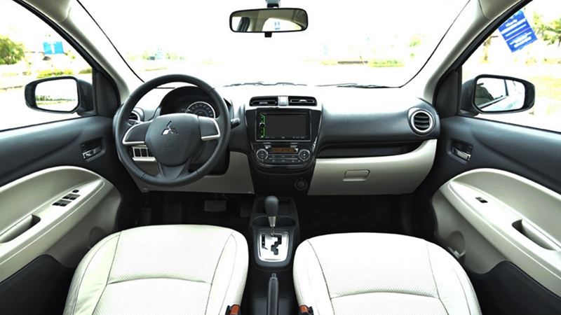 So sánh xe Mitsubishi Attrage và Honda City 2016 bản CVT - Ảnh 6