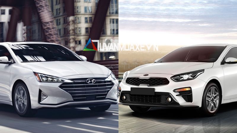 So sánh xe Hyundai Elantra 2019 và KIA Cerato 2019 phiên bản 1.6L - Ảnh 1