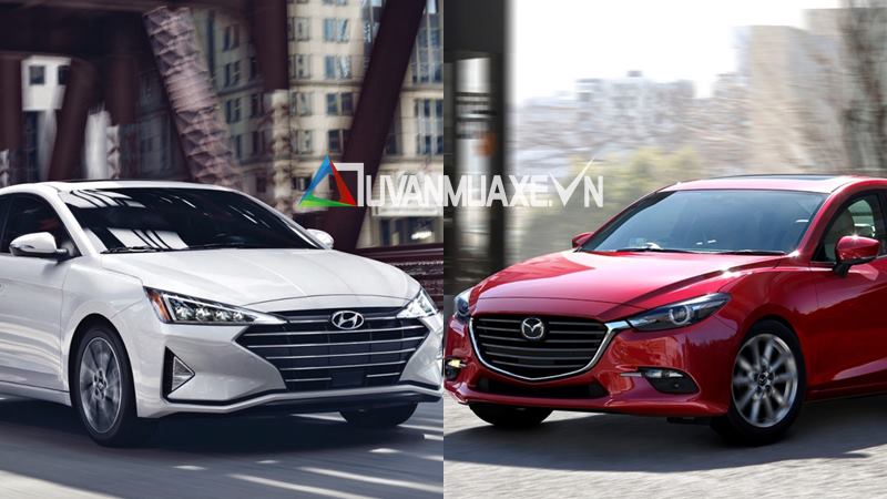  Compara Hyundai Elantra 2019 e Mazda 3 2019