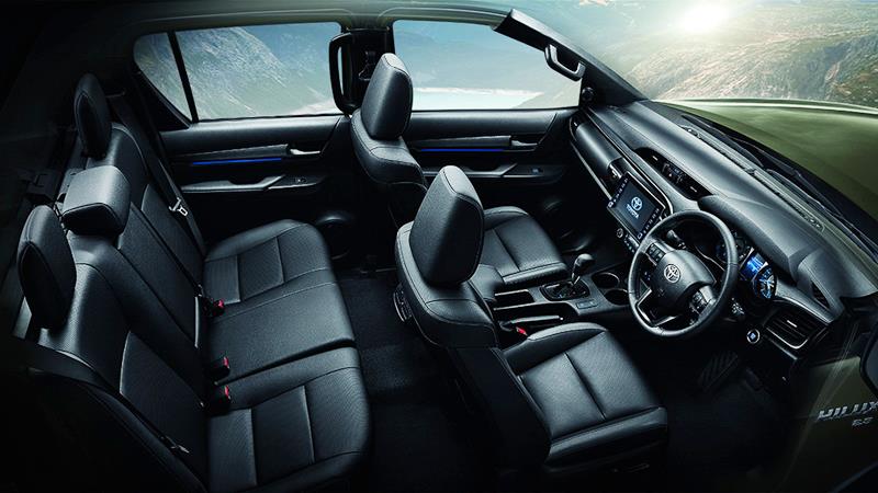 Toyota Hilux 2021 mới nâng cấp - Đẹp hơn, mạnh hơn, an toàn hơn - Ảnh 7