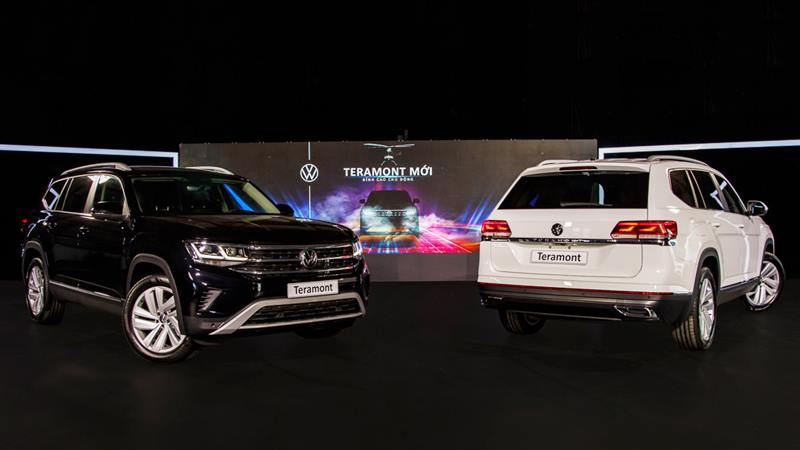 Xe SUV 7 chỗ Volkswagen Teramont có giá 2,349 tỷ đồng tại Việt Nam