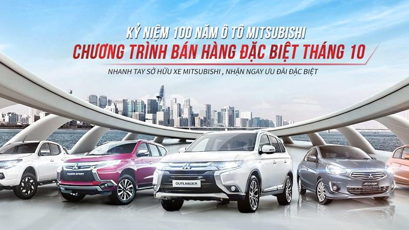 Chương trình khuyến mãi xe Mitsubishi Việt Nam tháng 10/2017 - Ảnh 1