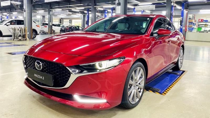  Chi phí bảo dưỡng định kỳ xe Mazda 3 theo các mốc KM