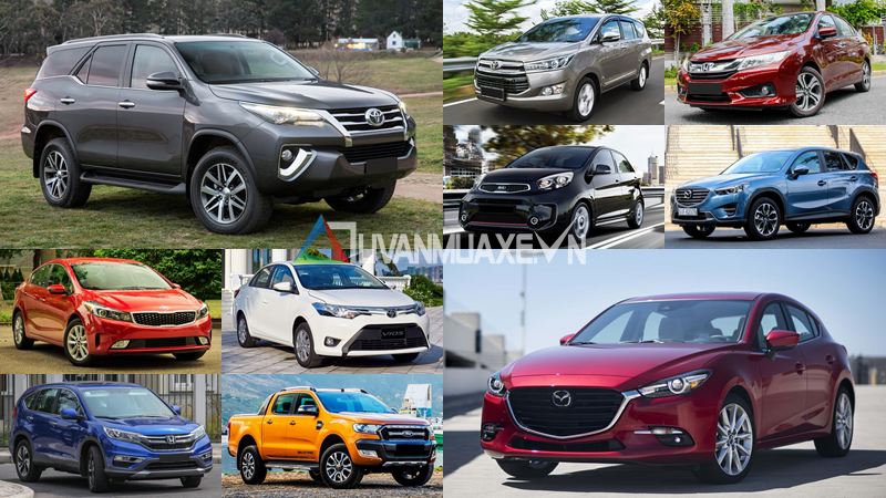 Những dòng xe bán chạy nhất thị trường Việt Nam tháng 5/2017 - Ảnh 1
