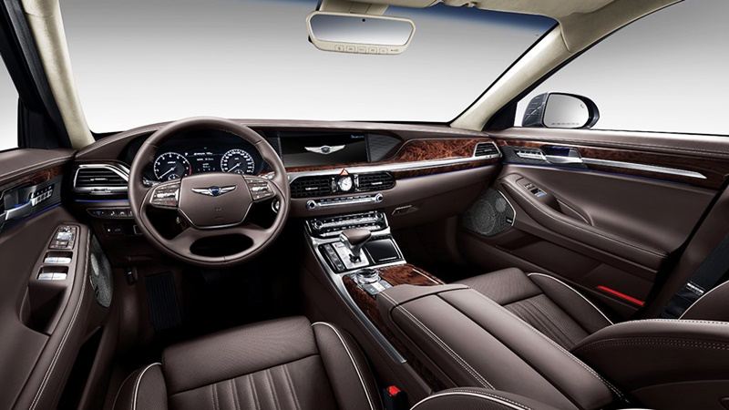 Xe sang Genesis G90 2017 công bố giá bán, cạnh tranh BMW 7-Series - Ảnh 2
