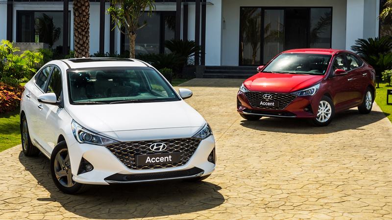 Giá bán xe Hyundai Accent 2021 mới từ 426 triệu đồng