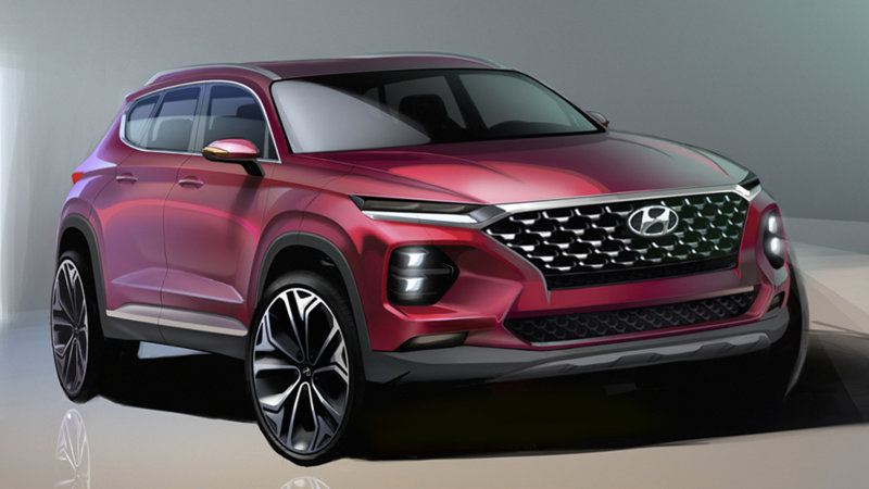 Hyundai SantaFe 2019 thế hệ mới - Ảnh 2