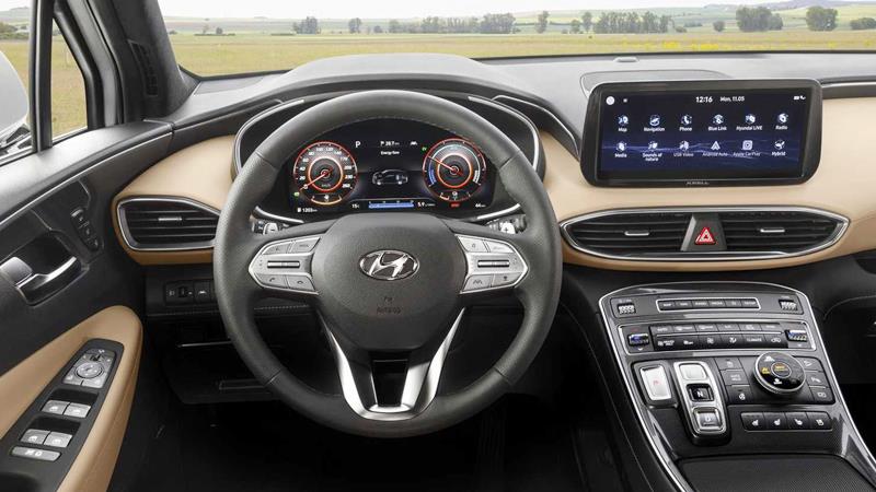 Hyundai SantaFe 2021 nâng cấp thiết kế mới - Ảnh 7