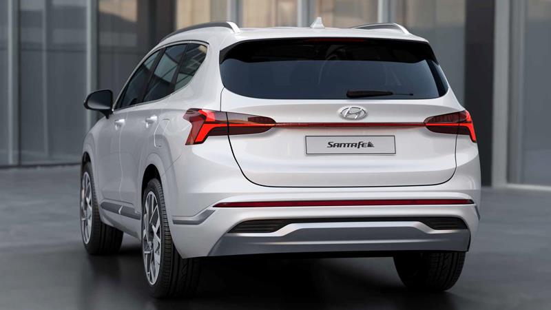 Hyundai SantaFe 2021 nâng cấp thiết kế mới - Ảnh 5