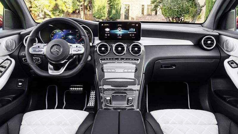 Xe SUV thể thao Mercedes GLC Coupe 2020 mới - Ảnh 5