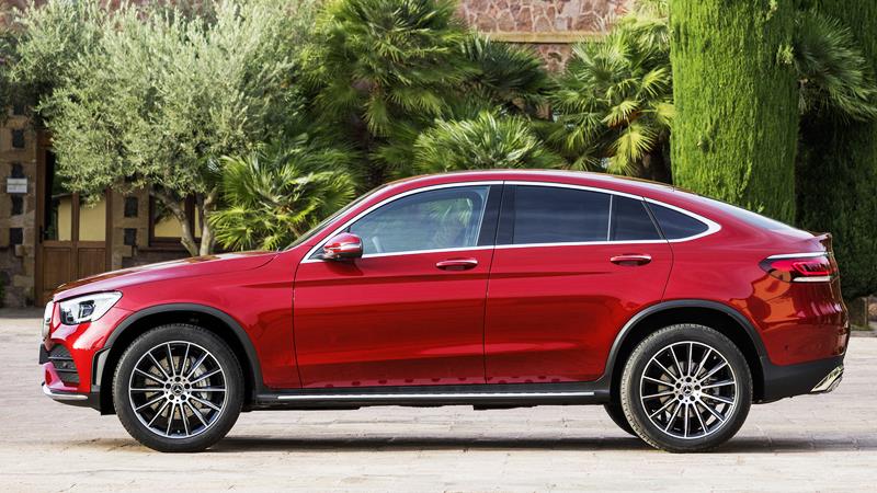 Xe SUV thể thao Mercedes GLC Coupe 2020 mới - Ảnh 4