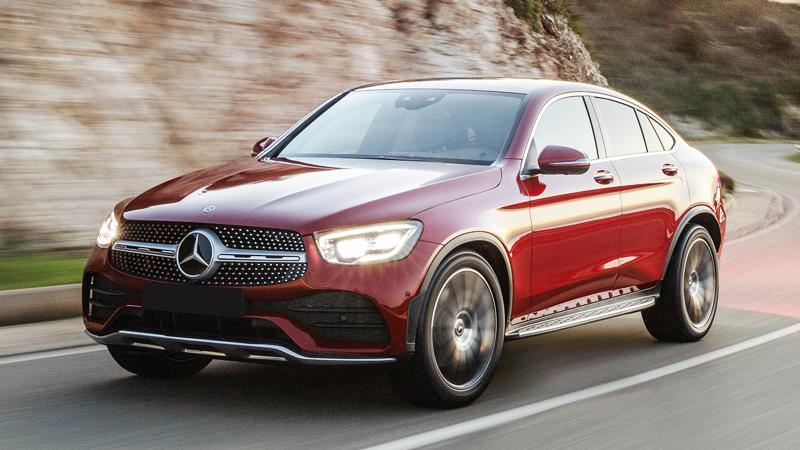 Xe SUV thể thao Mercedes GLC Coupe 2020 mới - Ảnh 2