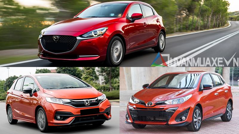 Mua xe đuôi ngắn giá 600 triệu - Mazda 2, Toyota Yaris và Honda Jazz - Ảnh 1