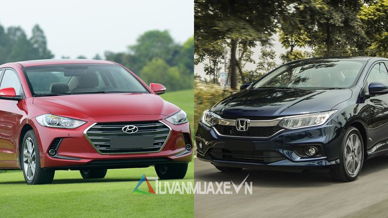 So sánh xe Hyundai Elantra và Honda City 2017 - Ảnh 1